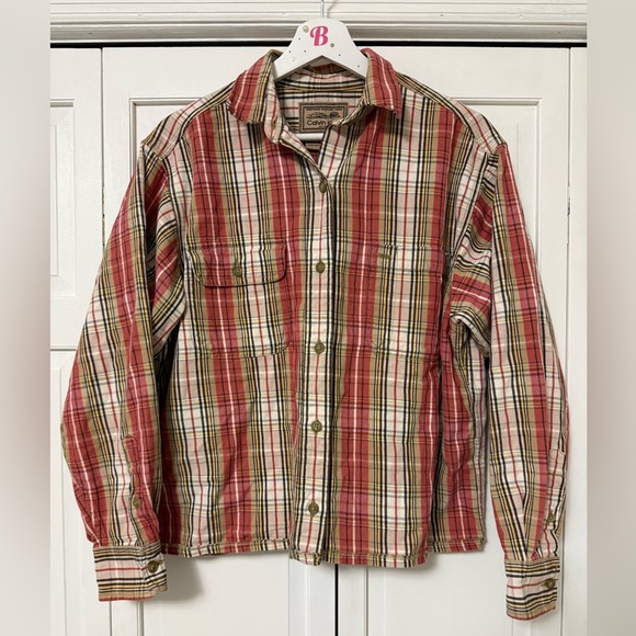 Calvin Klein Other - Vintage Calvin Klein Unisex Button Down Plaid Flannel 100% Cotton Medium Country